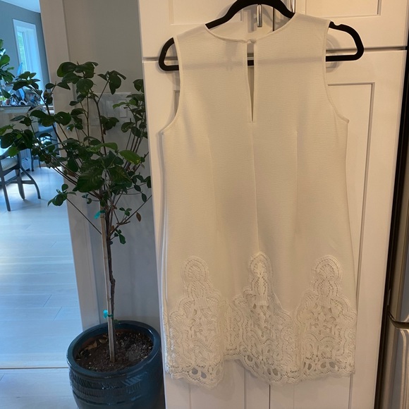 NWOT Anthropologie White Lace Dress 💟 - Picture 2 of 7
